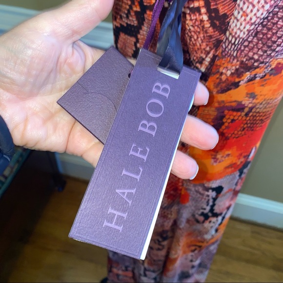 Hale Bob beaded snakeskin maxi dress- RARE! - Picture 12 of 12